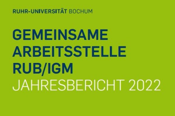 Cover Jahresbericht 2022