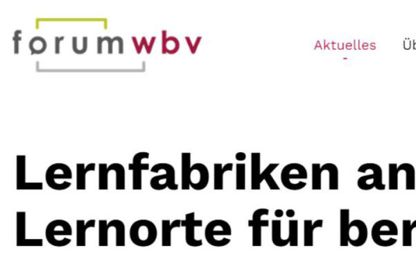 Lernfabriken für berufliche Bildung