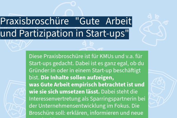 Cover Praxisbroschüre Gute Arbeit