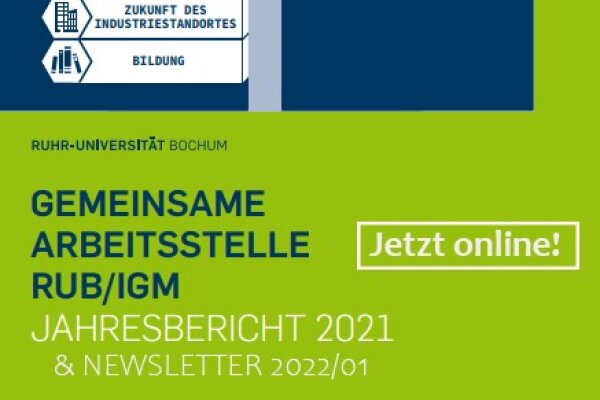 Jahresbericht 2021 und Newsletter 2021.1 online