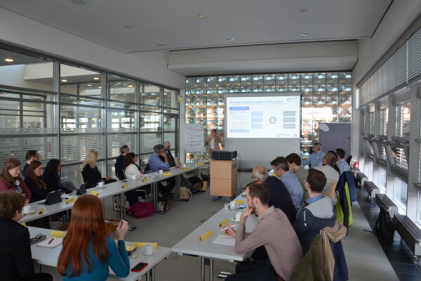 Präsentation beim WorkSpace Beratung