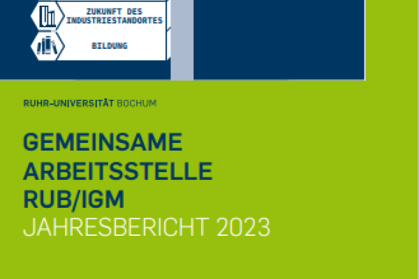 Cover Jahresbericht 2023